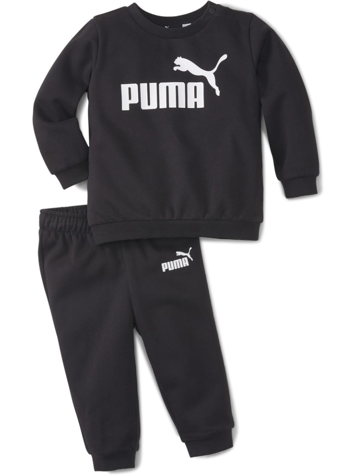 

Puma Спортивный костюм "MiniCats ESS Crew Jogger FL" черного цвета