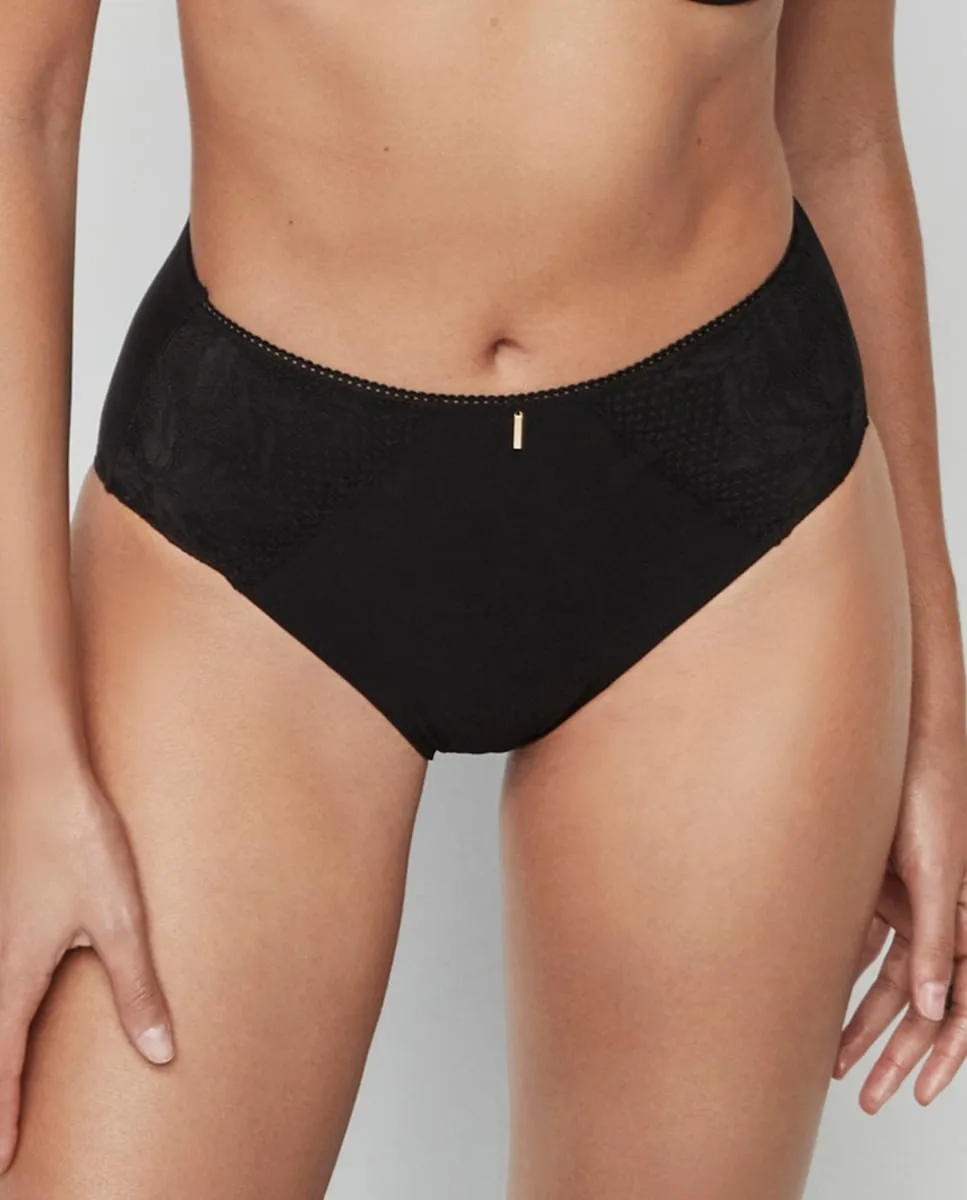 

Классические высокие трусы Selmark, черный