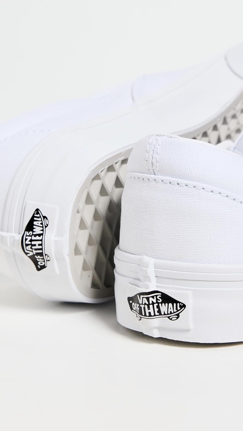 Кроссовки Vans Unisex-Adult Classic Slip on, True White — фото 3