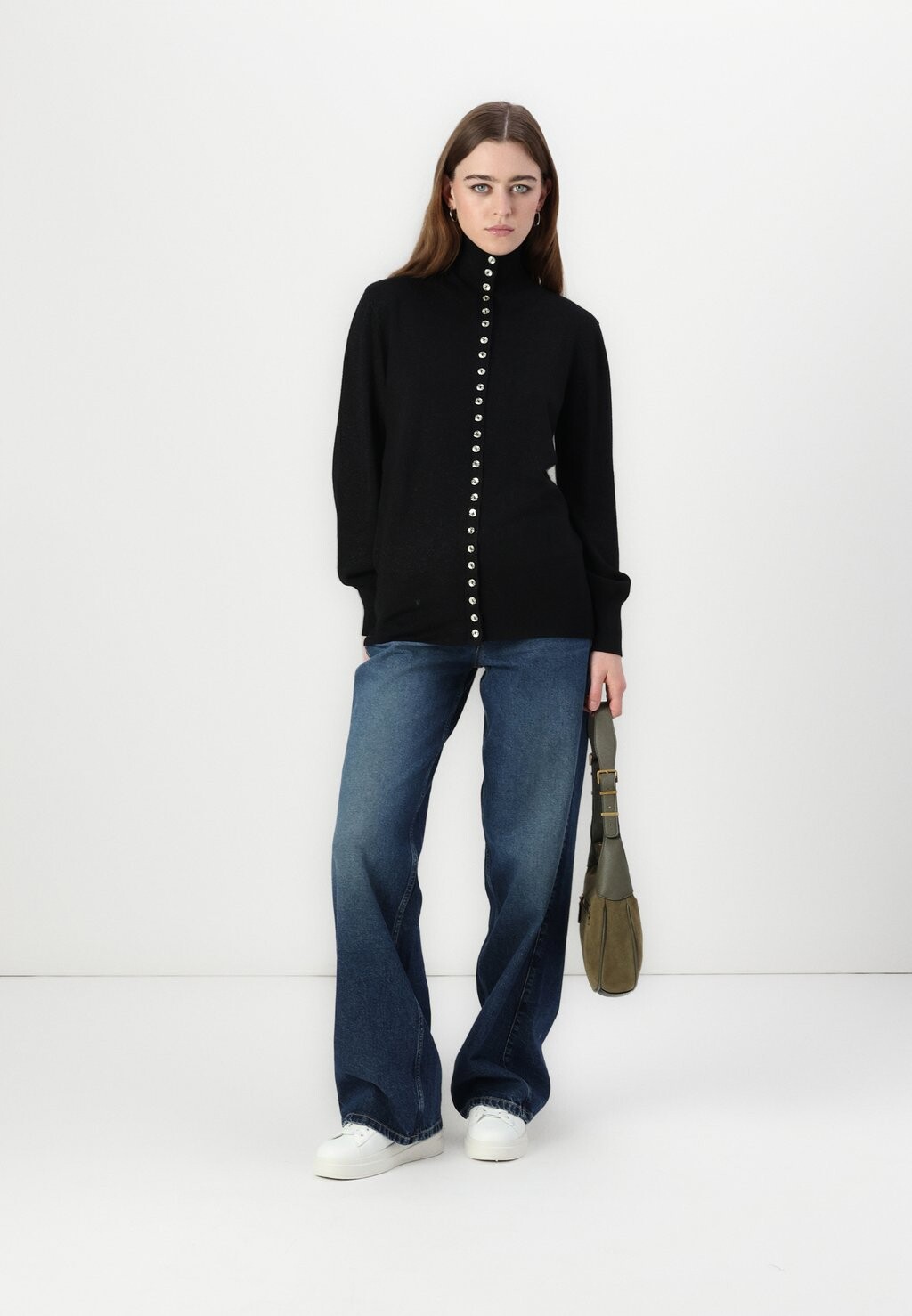 

Кардиган ANEMONE AUGA CARDIGAN Bruuns Bazaar, черный