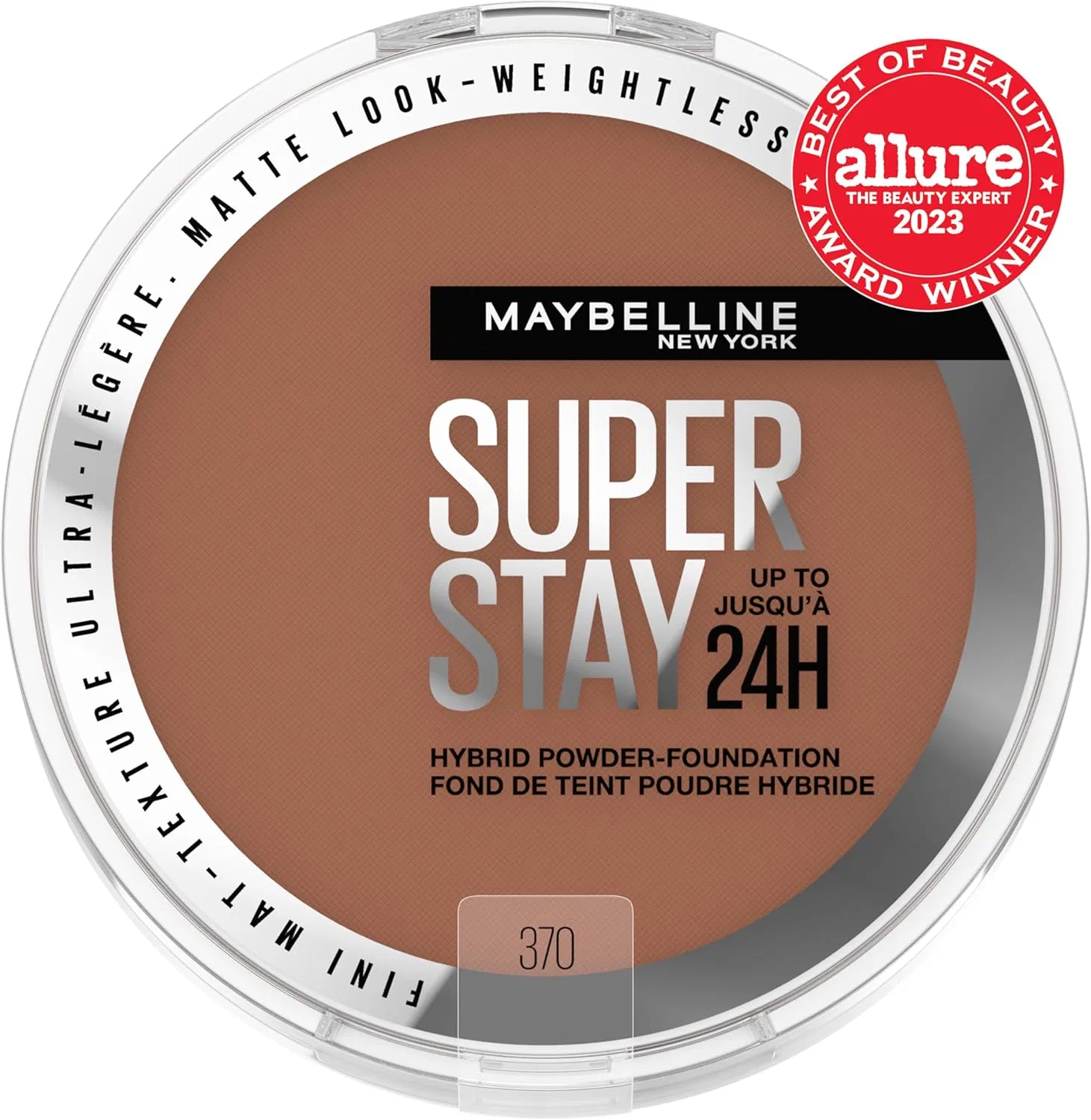 Тональная пудра Maybelline Super Stay 24HR Hybrid Powder Foundation, оттенок 370, 5.67 г — фото 2
