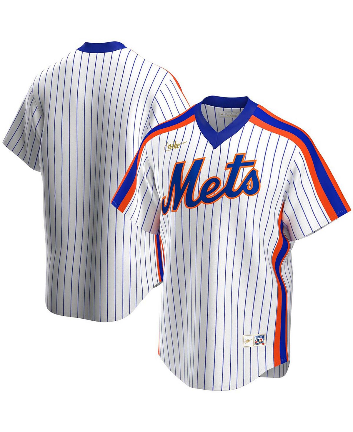 

Мужская белая футболка команды New York Mets Home Cooperstown Collection Nike, Белый, Мужская белая футболка команды New York Mets Home Cooperstown Collection Nike