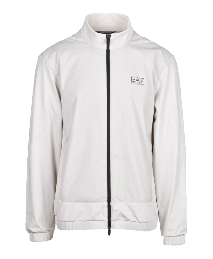 

Толстовка на молнии из смеси полиамида и эластана. Emporio Armani Ea7, белый