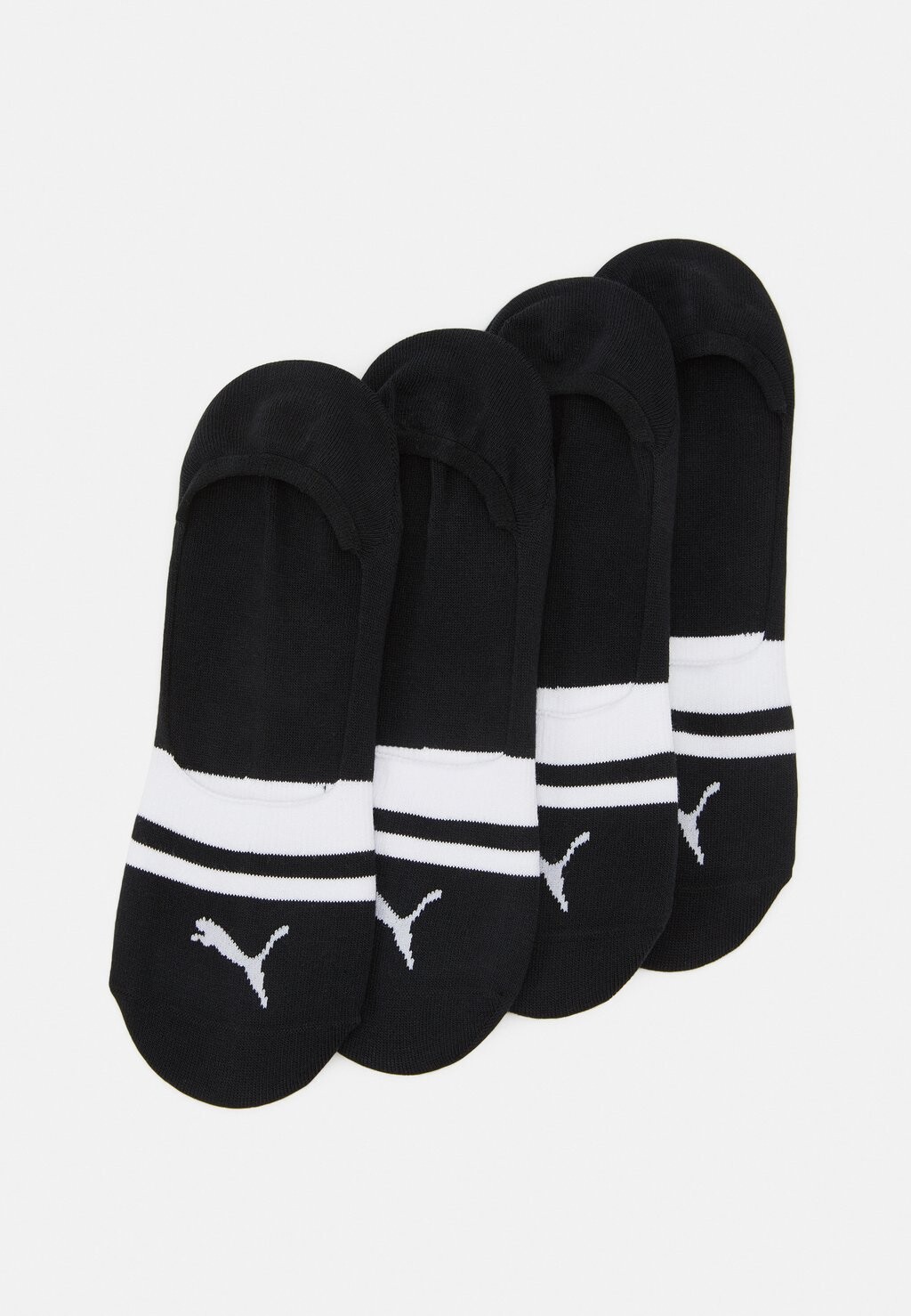 

Носки HERITAGE FOOTIE UNISEX 4 PACK Puma, цвет black