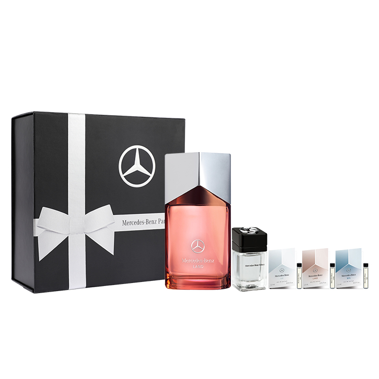 

Аромат Mercedes Benz Land's Breath для мужчин, древесный фужерный, парфюмерная вода EDP, 60 мл/100 мл Mercedes-Benz