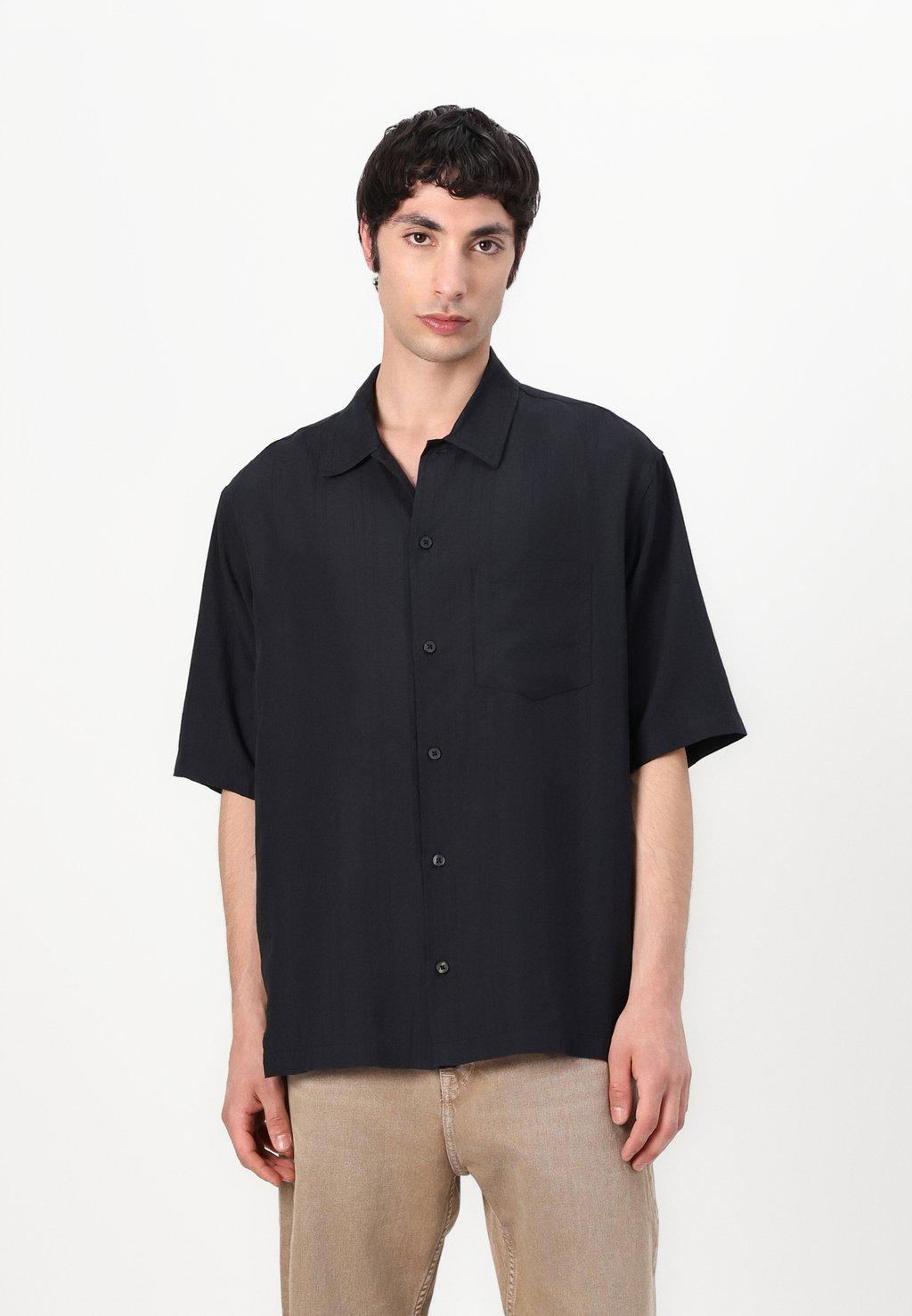 

Рубашка AYO SHIRT Samsøe Samsøe, черный