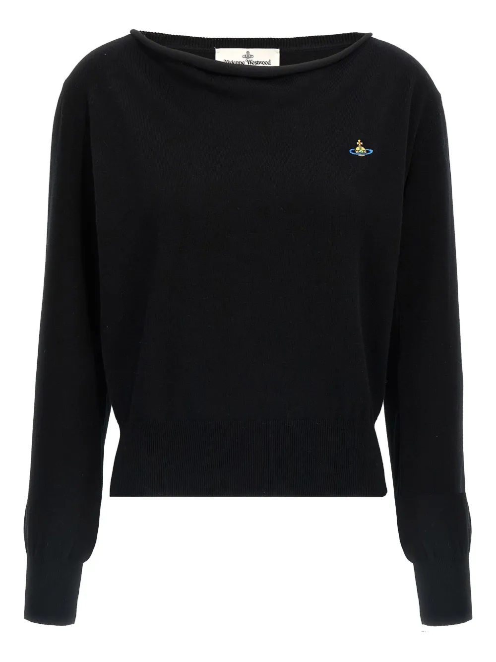 

Свитер Pamela с вышивкой Orb Vivienne Westwood, черный