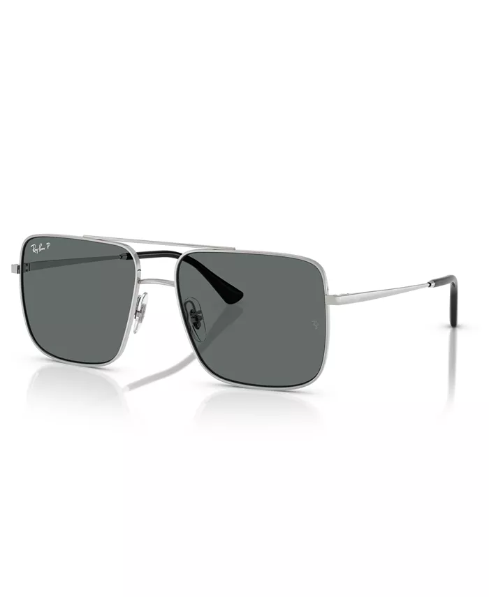 

Унисекс поляризованные солнцезащитные очки, RB3758 Ray-Ban, серый