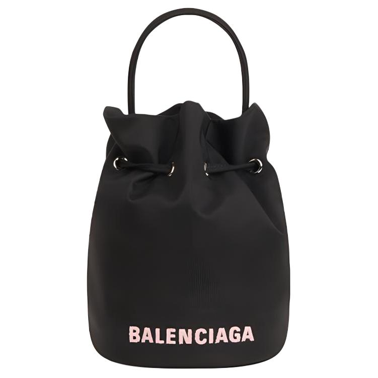 

Balenciaga Сумка-ведро нейлоновая женская черная