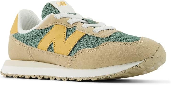Детские кроссовки New Balance 237 V1 Bungee, Dark Juniper/Dried Apricot — фото 4