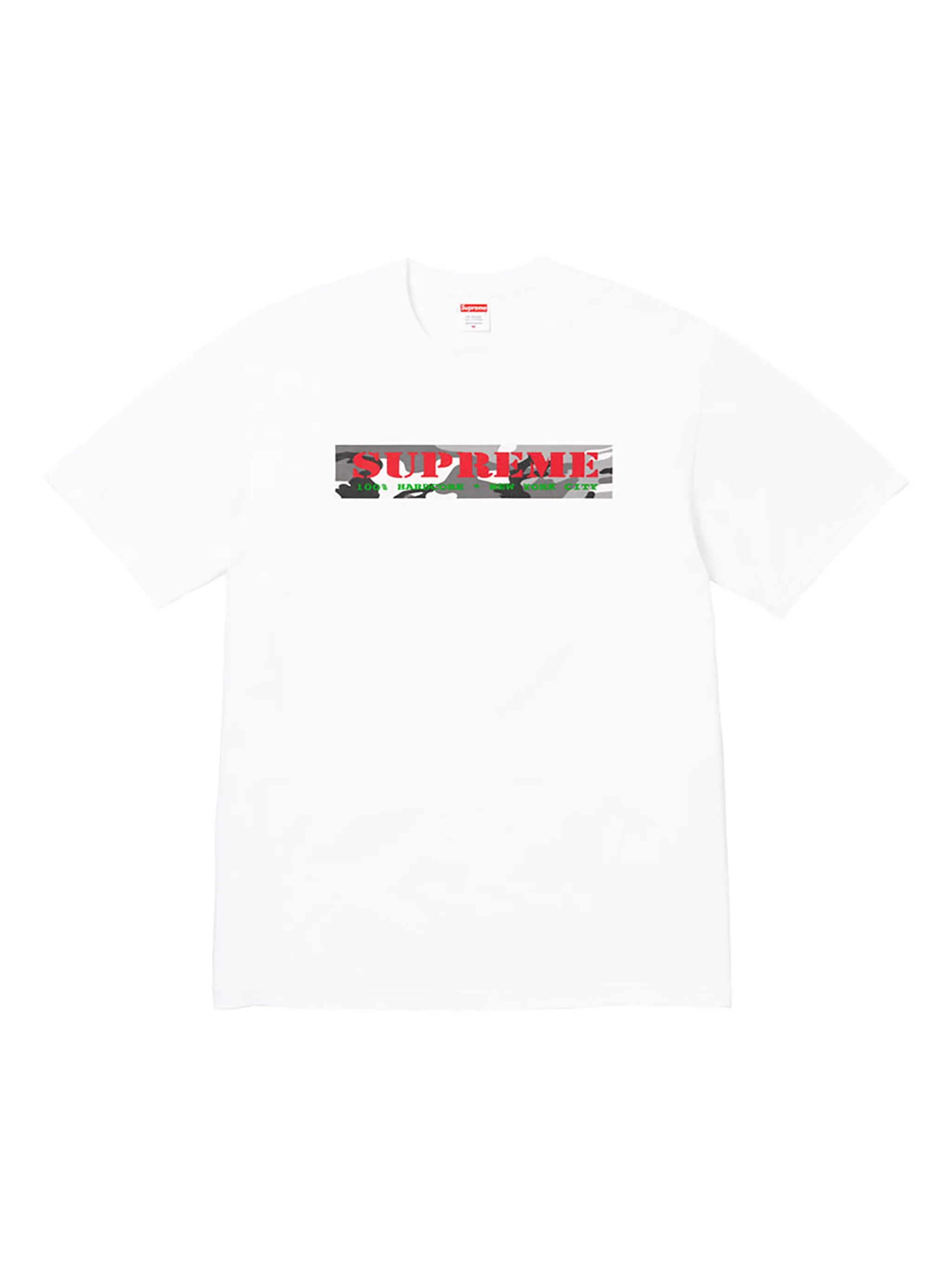 Хардкорная футболка "SS 25 - белая" Supreme