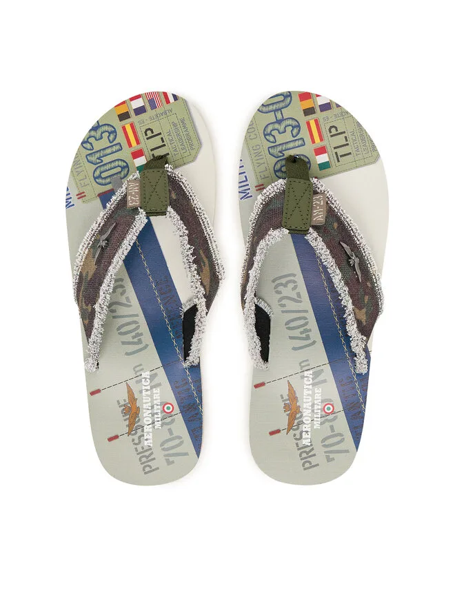 Aeronautica Militare Шлепанцы 261SC0310UCT03593 Хаки