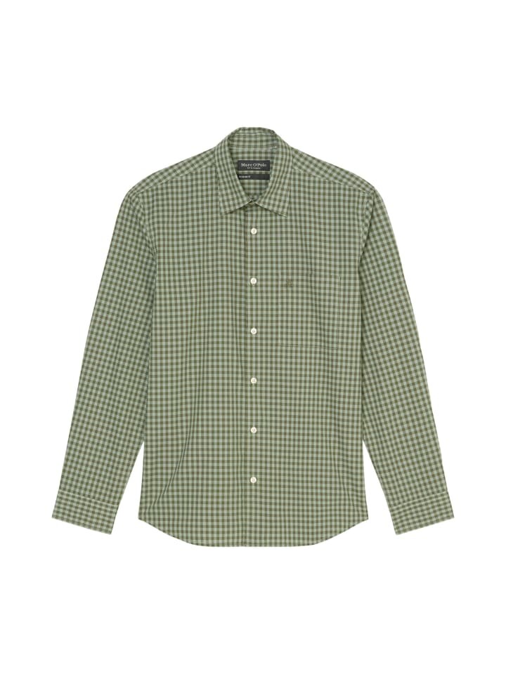 

Рубашка Marc O'Polo Hemd regular, цвет multi/luscious moss