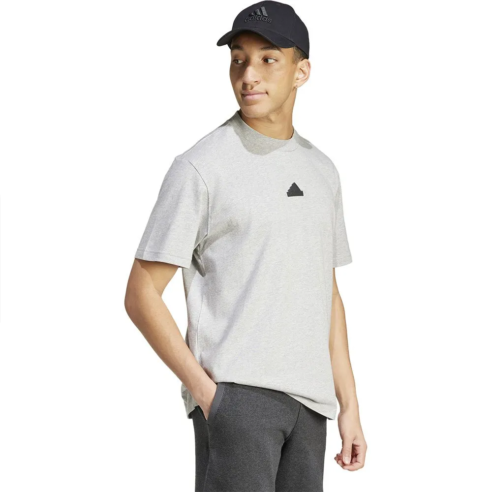 Футболка adidas Brand Love, серый — фото 4