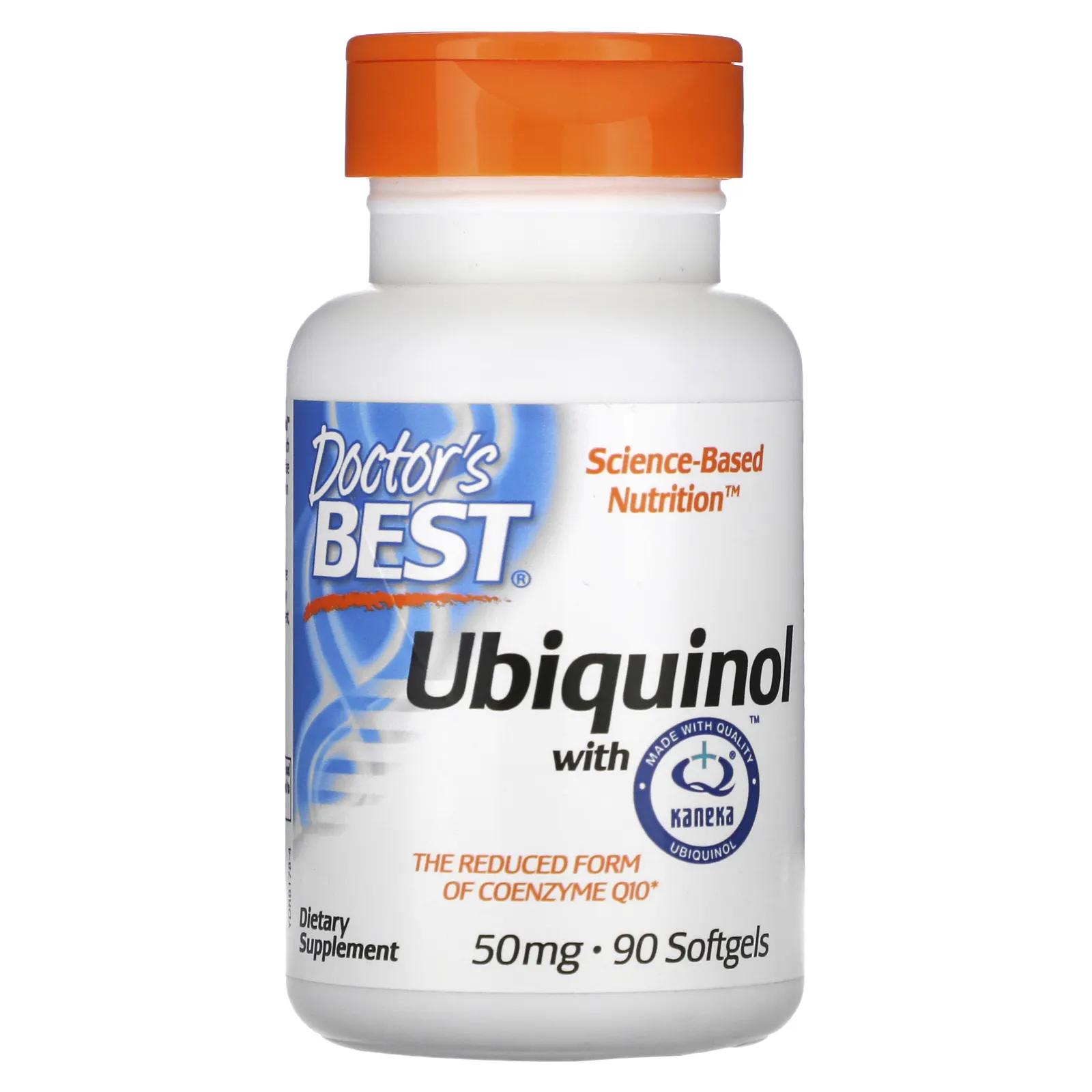 

Doctor's Best Ubiquinol with Kaneka 50 mg 90 Softgels