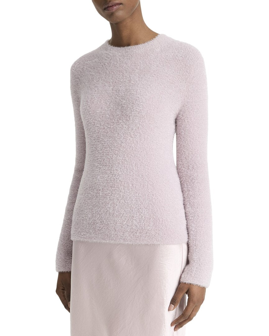 

Винс Люрекс Софт Илаш Пуловер Vince, фиолетовый