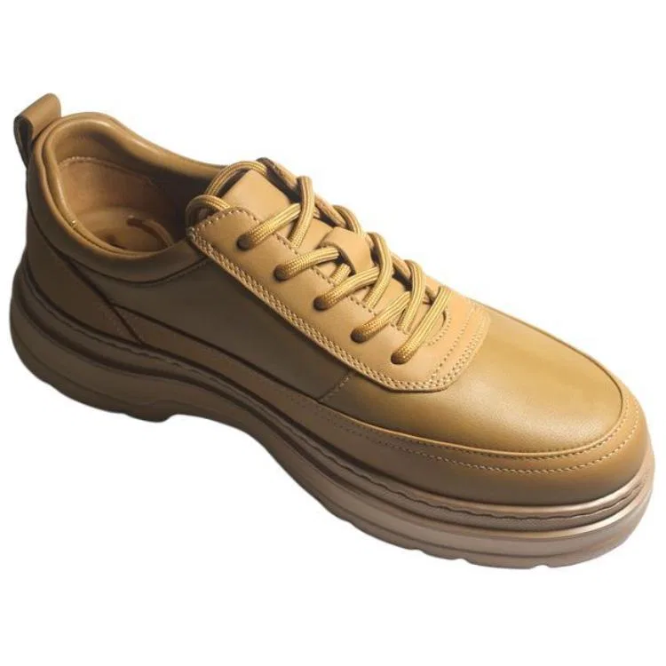 GOLDLION Casual Shoes Men's Earth Yellow — фото 3