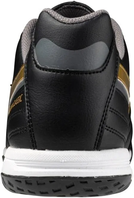 Футбольные кроссовки Mizuno Unix для искусственного газона, Black Gold Dark Shadow — фото 4