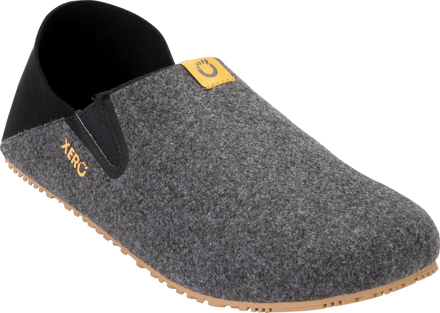 Мужские домашние тапочки Xero Shoes Pagosa с искусственной шерстью, черный