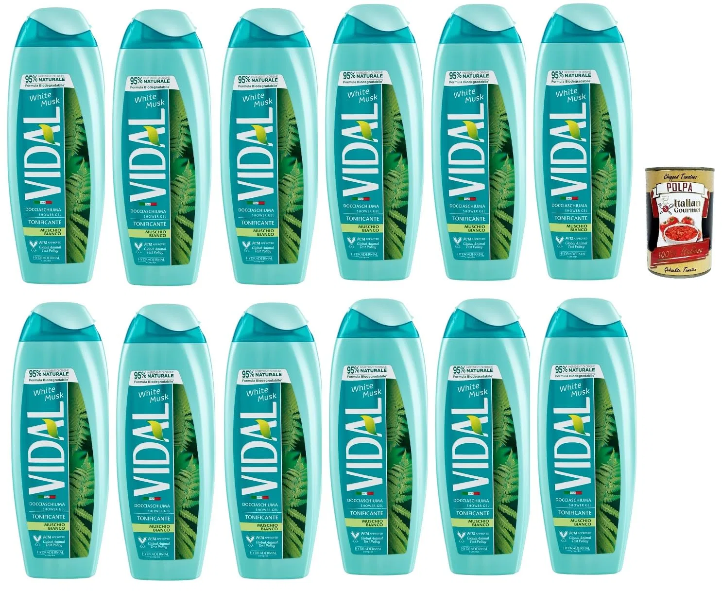 Гель для душа Vidal Docciagel Muschio Bianco, 250 мл Italian Gourmet E.R.
