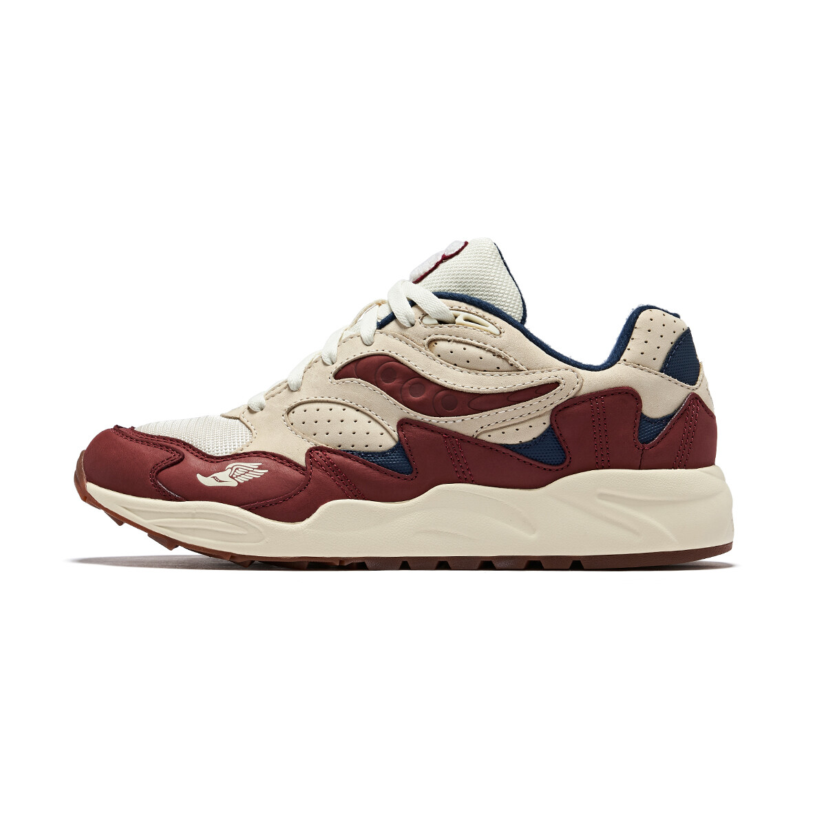 

Кроссовки saucony Lifestyle Shoes Unisex Low-top Beige/Burgundy, бежевый