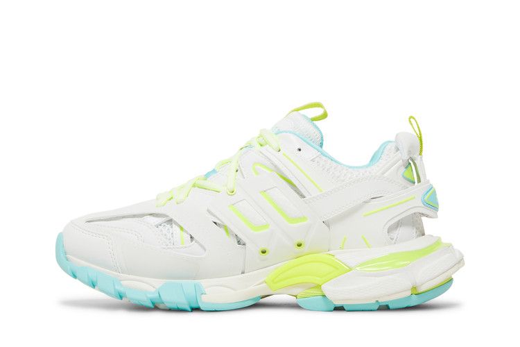 Кроссовки Balenciaga Balenciaga Wmns Track Sneaker 'White Neon Yellow', белый — фото 4