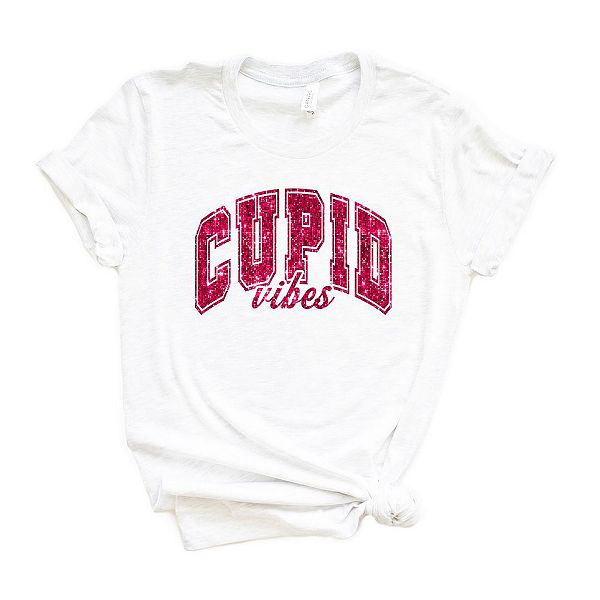 

Футболка с принтом Cupid vibes Simply Sage Market, Зеленый, Футболка с принтом Cupid vibes Simply Sage Market
