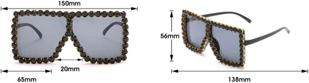 

Крупные солнцезащитные очки с бриллиантами для женщин, солнцезащитные очки со стразами, женские очки-маски в винтажном стиле VRTRFFTR, C9lightbrown-brown
