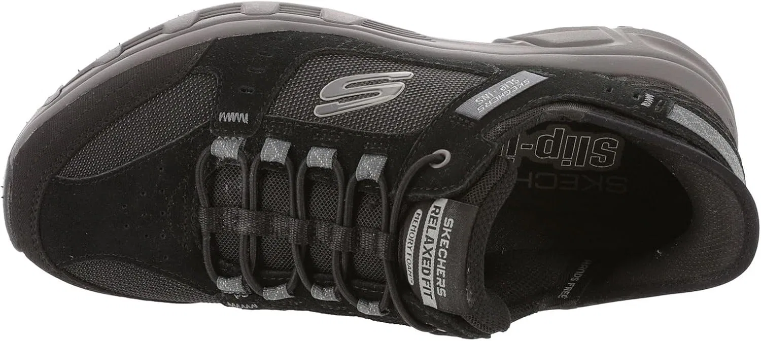 Мужские походные кроссовки Skechers Oak Canyon, неизменно выигрывающие в категории "Лучший выбор", Black — фото 3