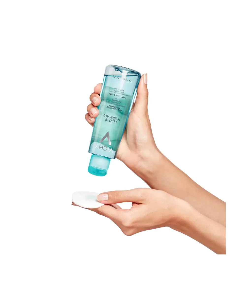 Средство для снятия макияжа Vichy — Успокаивающий совершенствующий Pureté Thermale, 200 мл — фото 2