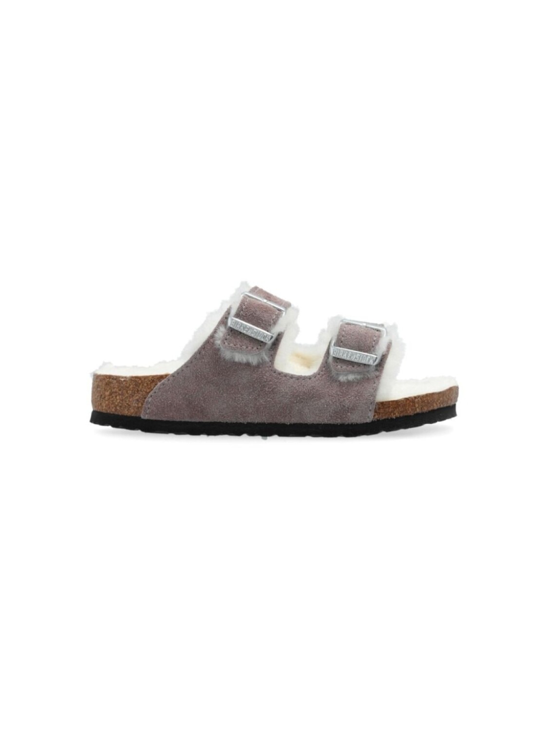 

Birkenstock Kids сандалии из овчины Аризона, фиолетовый