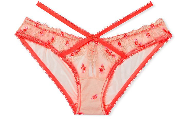 

Женские трусы Victoria's Secret, цвет 1 piece (champagne coral print)