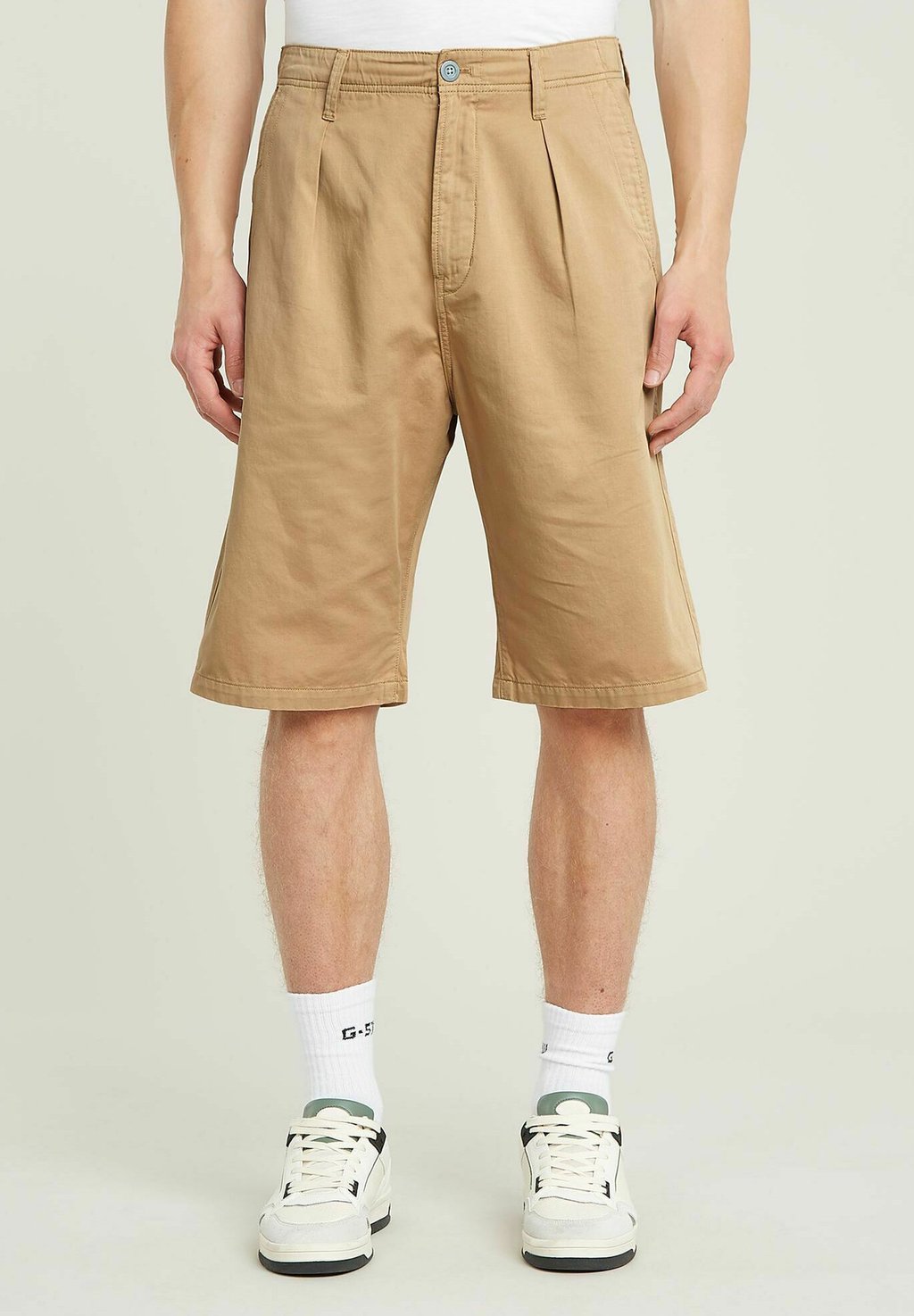 

Шорты PLEATED G-STAR, коричневый