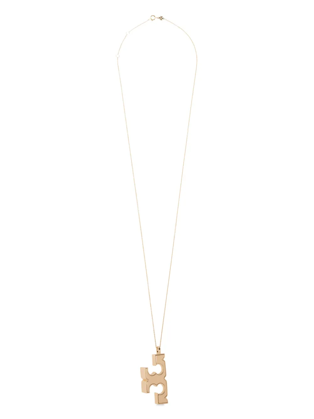 

Колье с подвеской-логотипом Tory Burch, золотой