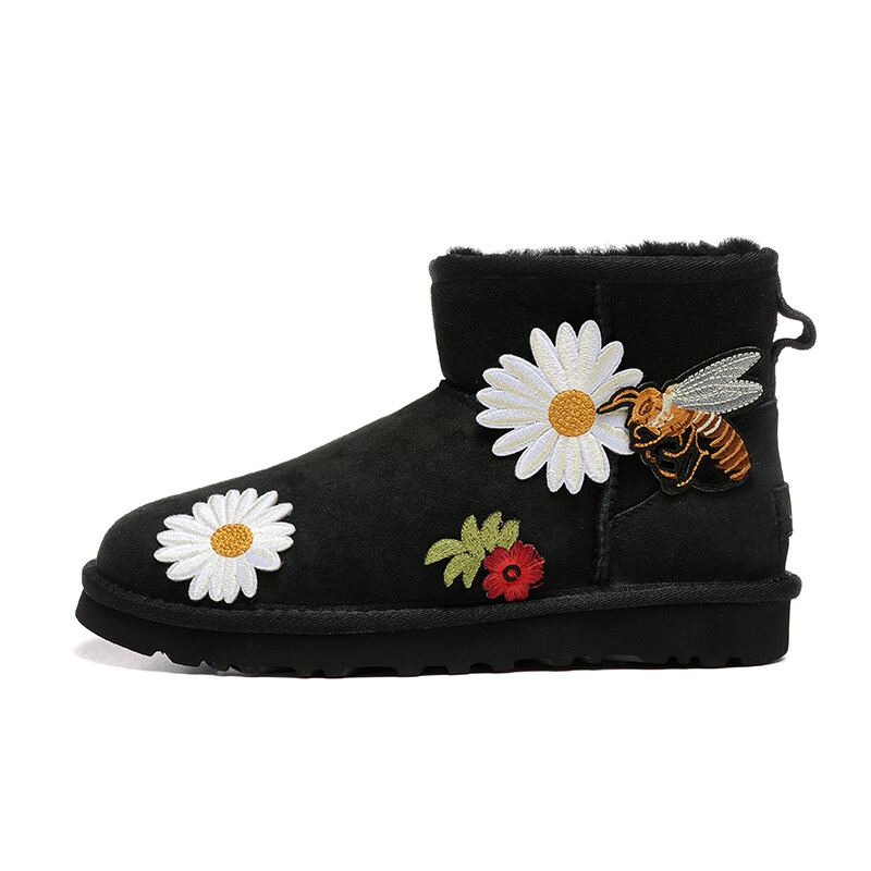 

CLASSIC MINI Зимние ботинки женские Ugg, черный