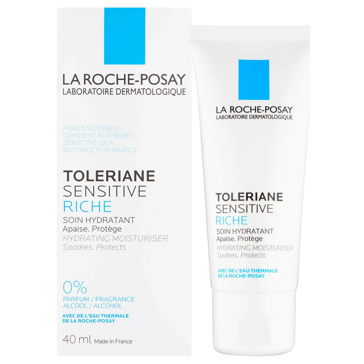 Toleriane Sensitive Насыщенный увлажняющий крем 40 мл La Roche-Posay — фото 2