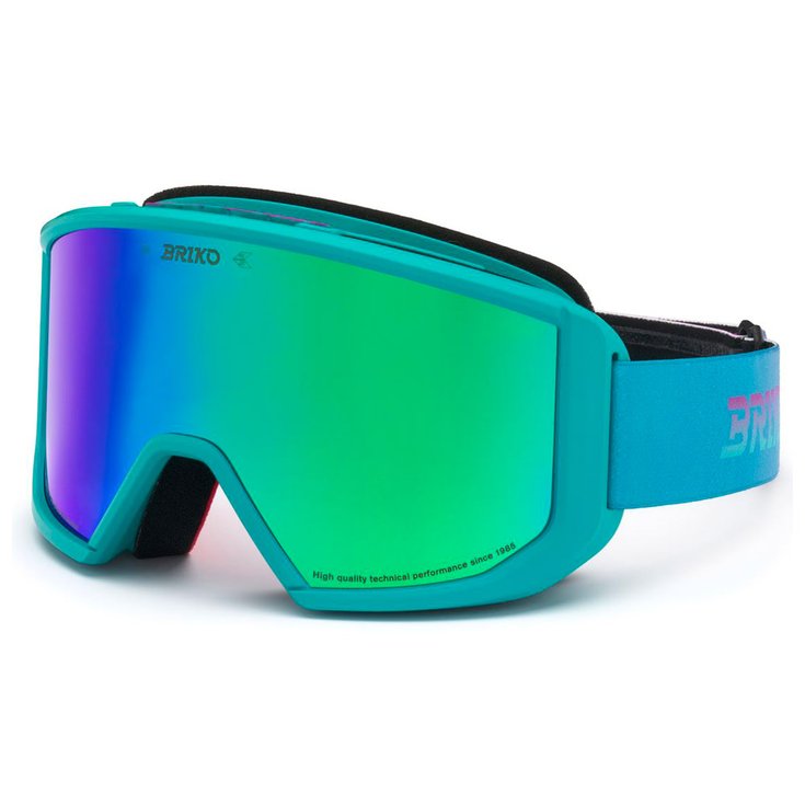 

Горнолыжные очки Vulcano с маской Sharp Lite, сине-фиолетовые, дымчато-зеленые, зеркальные Briko