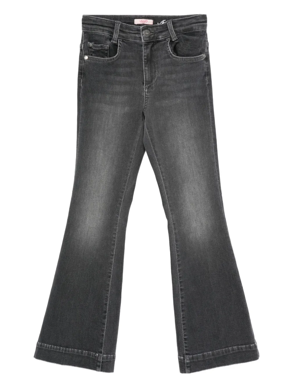 

Джинсы-клёш с пятью карманами Liu Jo Kids, серый