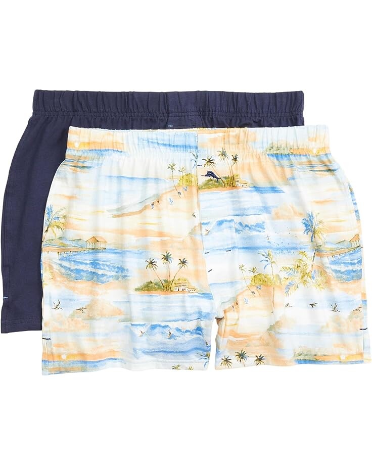 

Боксеры Tommy Bahama 2-Pack Knit Boxers, цвет Scenic Beach