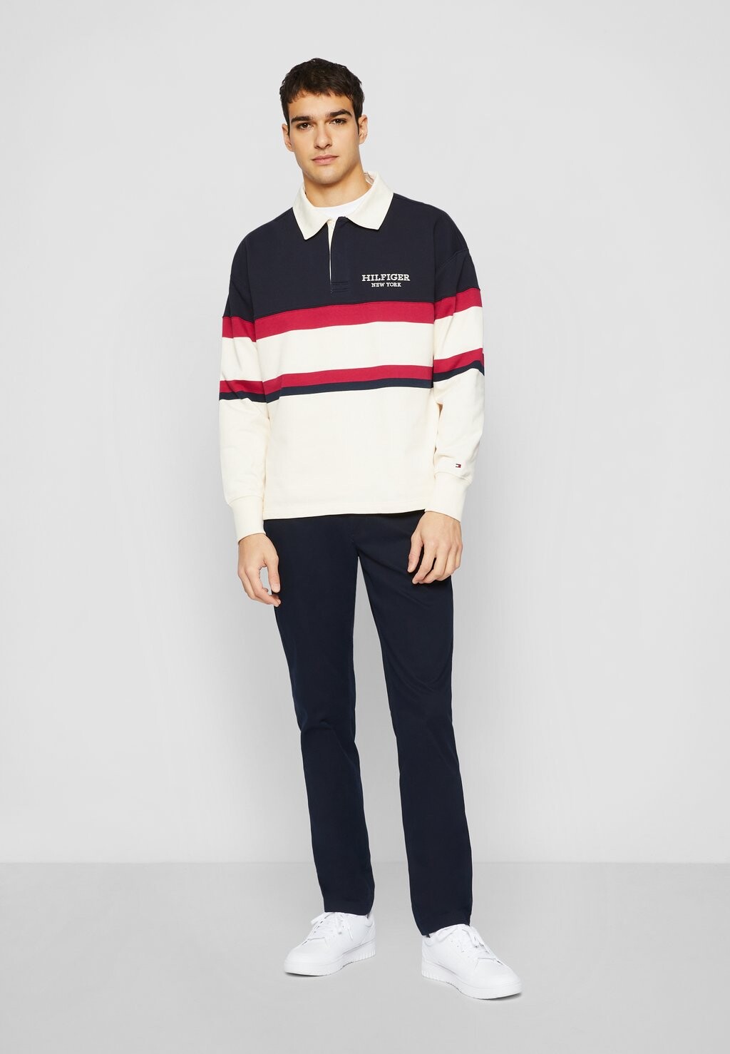 Холщовые брюки Core Denton Tommy Hilfiger, синий — фото 3