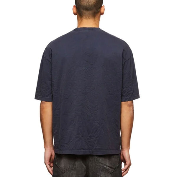 Футболка varsity logo short sleeve t-shirt 'navy' Balenciaga, синий — фото 4