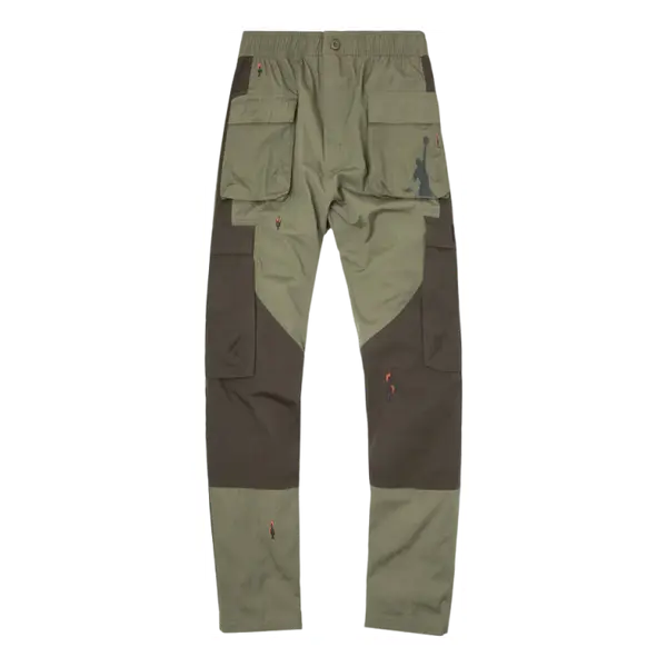 

Брюки x psny 2-in-1 pants 'medium olive' Air Jordan, зеленый