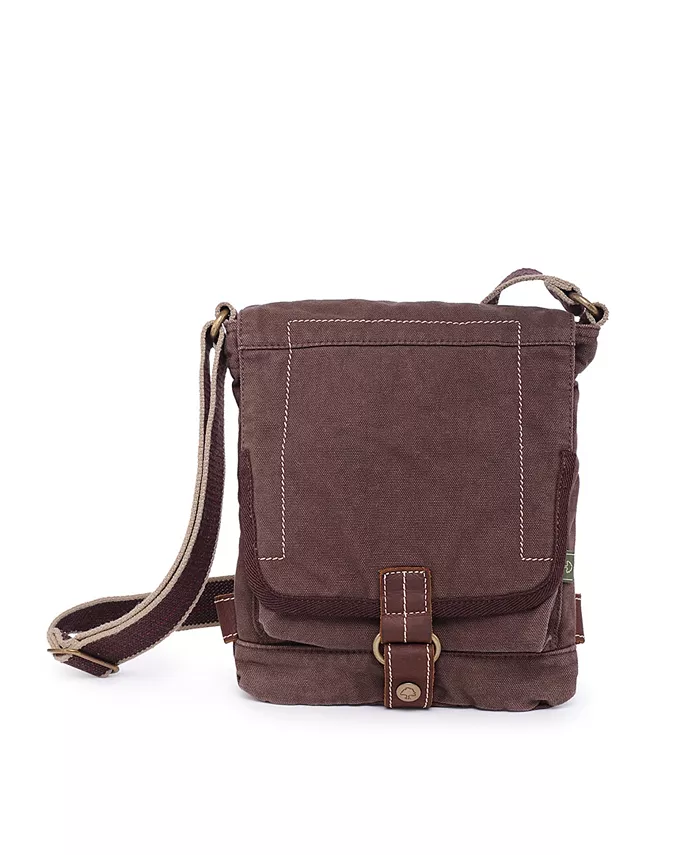 

Atona Classic Flap Canvas Crossbody Bag – Кросс-боди сумка Atona Classic Flap из холста TSD BRAND, коричневый