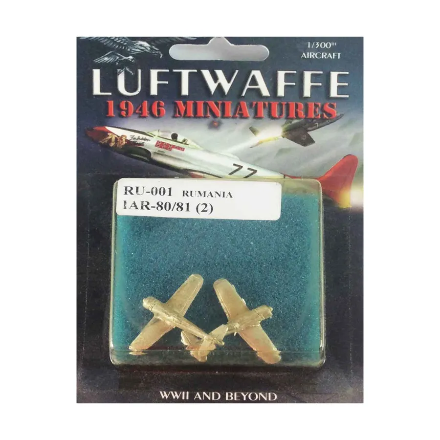 

ИАР-80/81 Истребитель, Luftwaffe 1946 Miniatures - Romania (1:300)