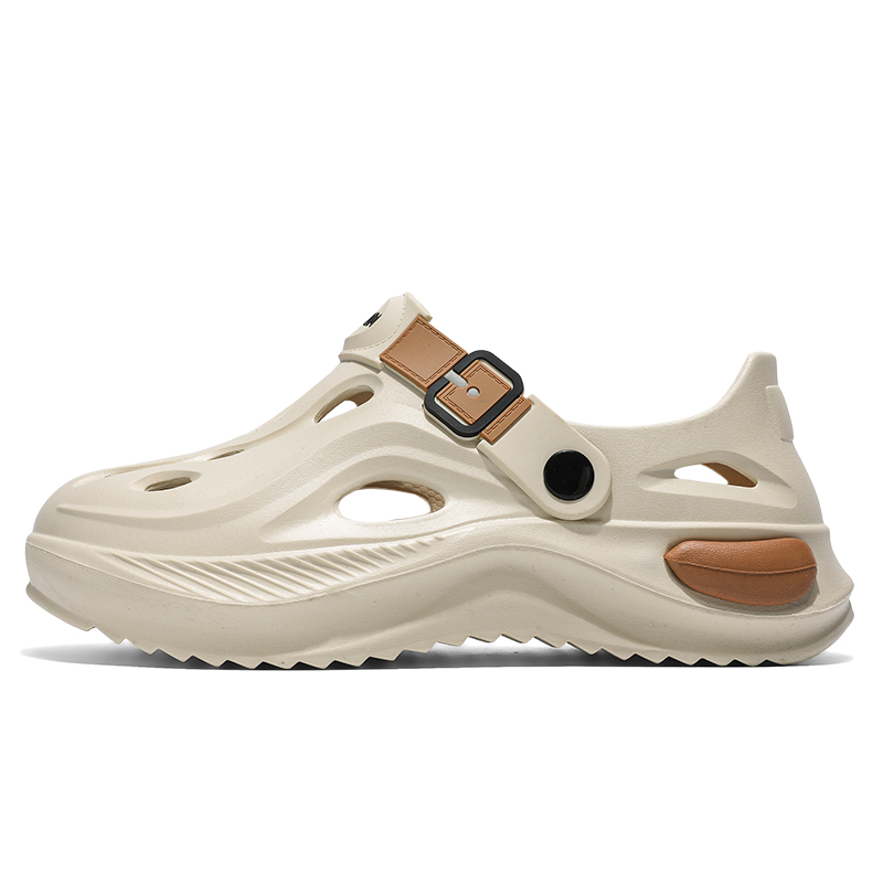 

Hong Kong Meng Клоги мужские черно-оранжевые, цвет Black Orange