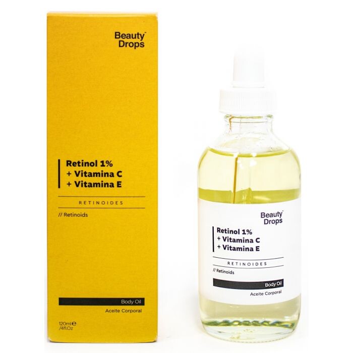 

Набор косметики Retinol 1% + Vitamina C + Vitamina E Beauty Drops, 120 ml