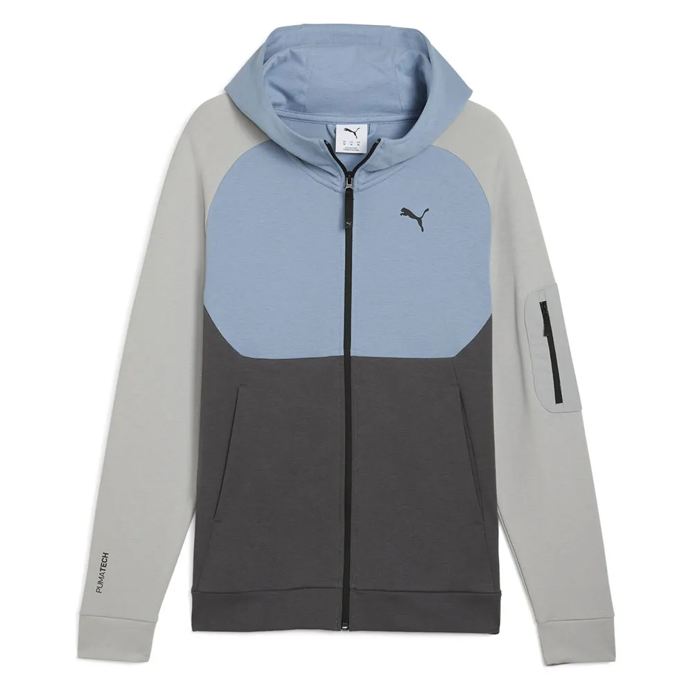 

Толстовка Puma Tech full zip, серый