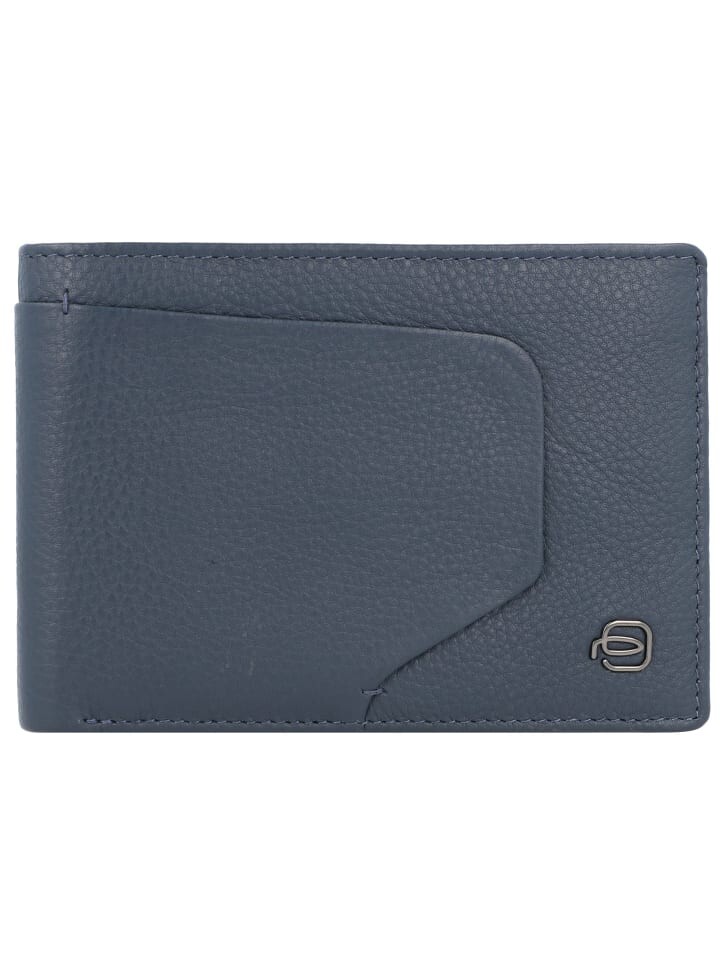 

Кошелек Piquadro Akron Geldbörse RFID Leder 13 cm, синий