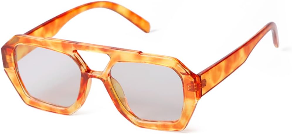 

Солнцезащитные очки с защитой от УФ-излучения UV400 | Увеличенная двойная перемычка | Линзы конфетных цветов для занятий спортом на открытом воздухе и вождения DSVIGF, 04