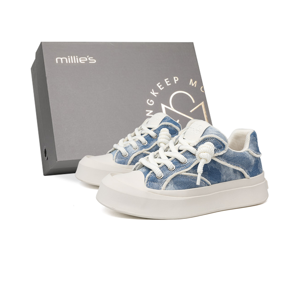 

Мужские кроссовки для скейтбординга MILLIE'S Millies, Denim Blue
